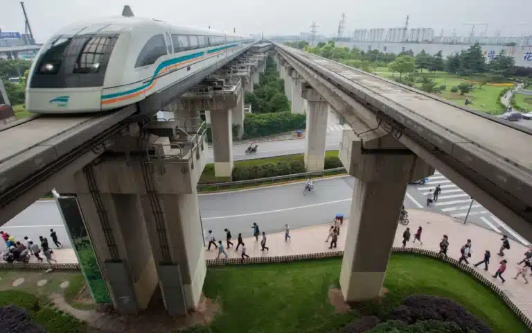 China's new 370mph maglev train will make journeys as fast as flying but for much cheaper