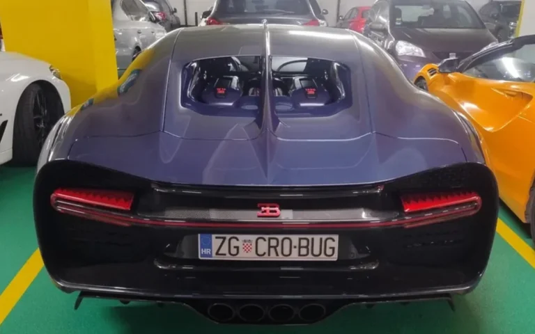 Mate Rimac's beautiful Bugatti Chiron Sport spotted out in the wild