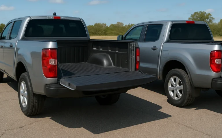 MythBusters find out for definite if a truck is more fuel efficient with its tailgate up or down