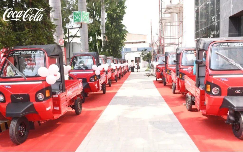 Coca-Cola goes from bottles to throttles with thousands of e-rickshaw deliveries