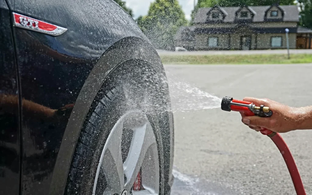Helpful or harmful? In Los Angeles it is illegal to wash your neighbor's car