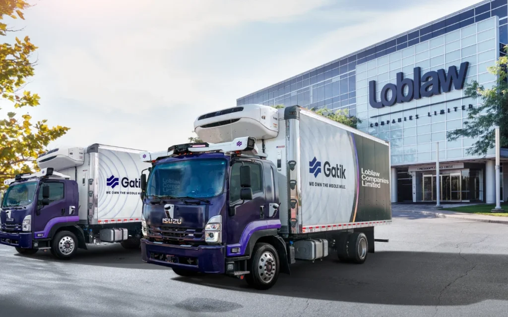 Gatik set to have the largest fleet of self-driving trucks in North America