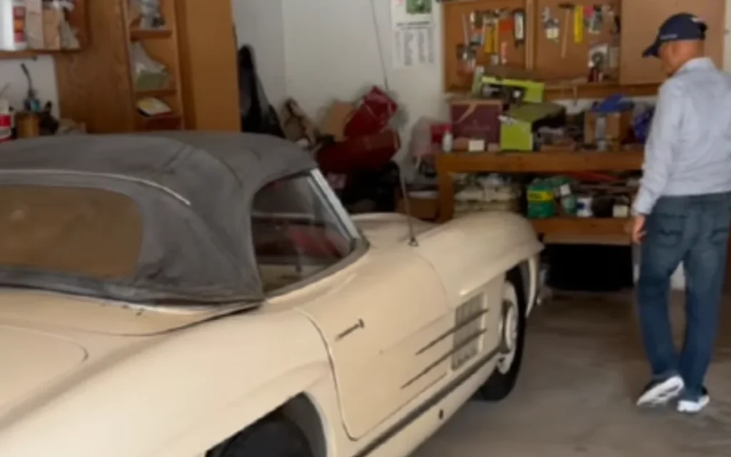 'The last true barn find' is car discovered in rural California farming town that had not seen daylight in 50 years 