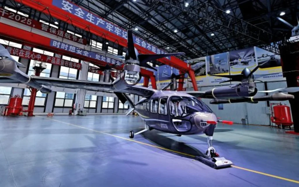 China's Geely’s Aerofugia starts building six‑seat eVTOL with 124‑mile range