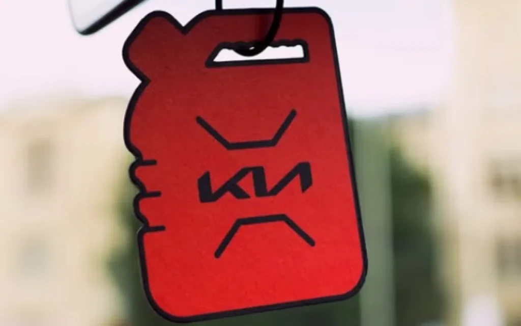 Kia builds gasoline‑scented air freshener for EV buyers who miss their old vehicles