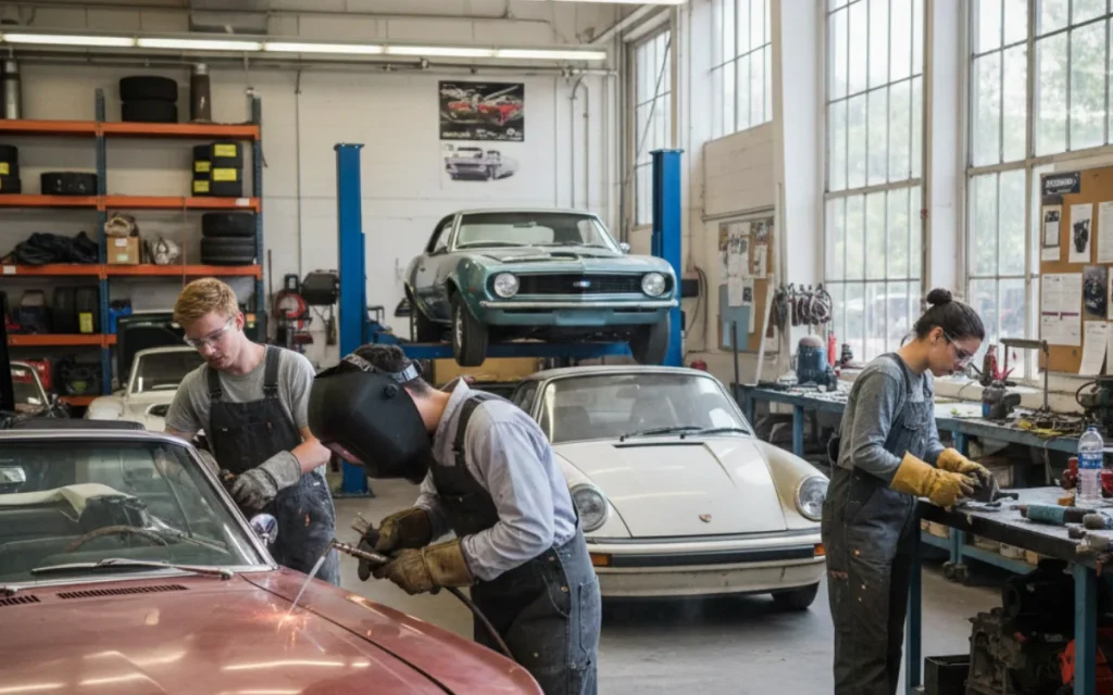 The only college with a classic-car restoration degree is in Kansas and its students win Pebble Beach