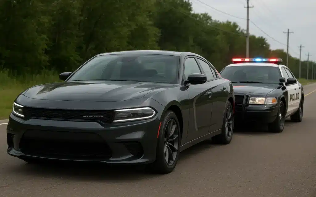 Minnesota Dodge Charger EV driver got a ticket from cop for his exhaust being too loud
