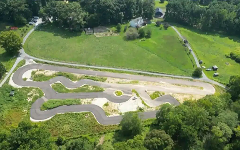 Maryland man spent $100,000 building a backyard racetrack for son but now neighbors want it shut down