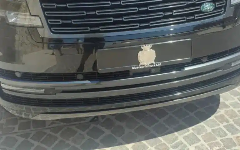 Vacationer baffled by license plate without numbers or letters in Europe, finds there’s an important reason for it