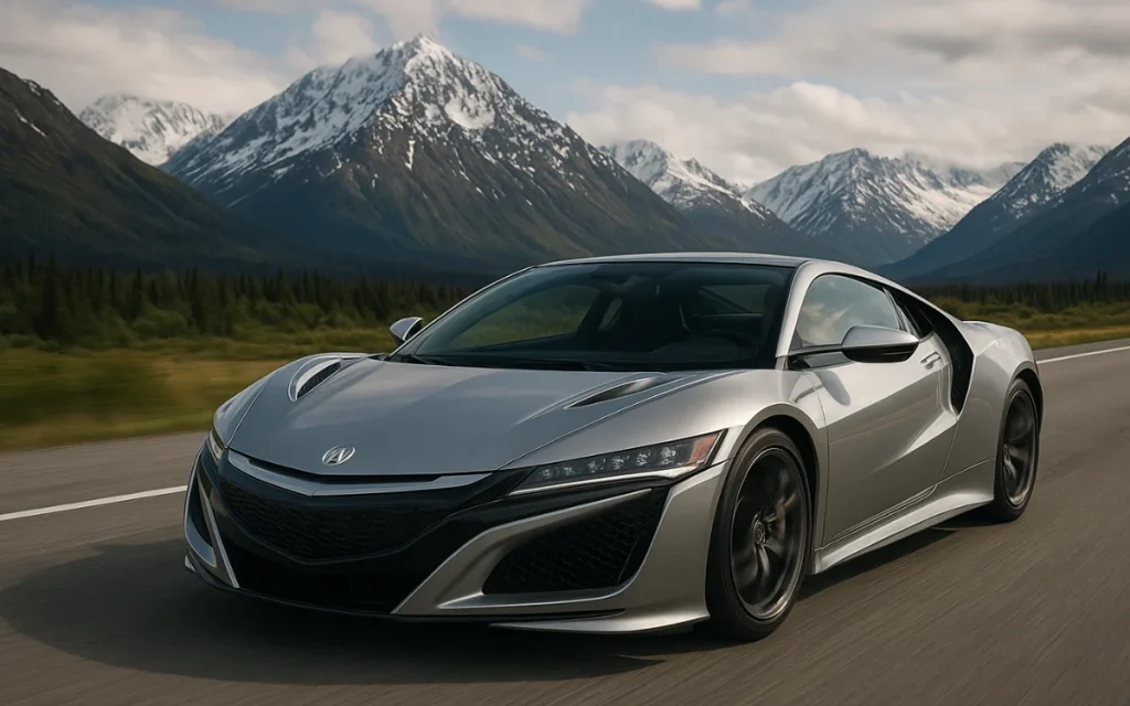 North Carolina man has driven his Acura NSX from Key West all the way to the Arctic Circle