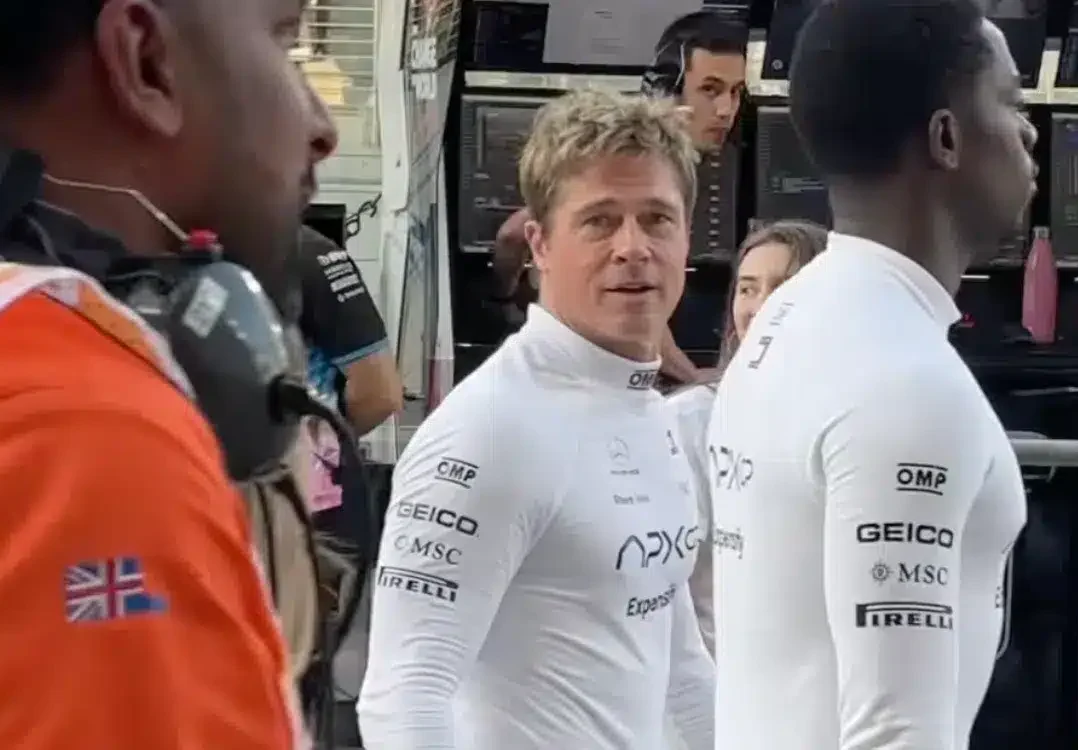 When Brad Pitt recognized Supercar Blondie there was a moment that’s hard to explain