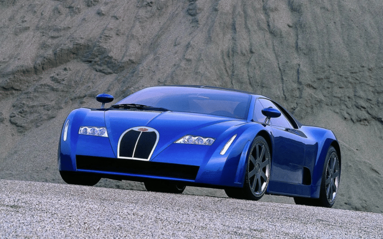 Little known 1999 Bugatti Chiron concept paved the way for the Veyron