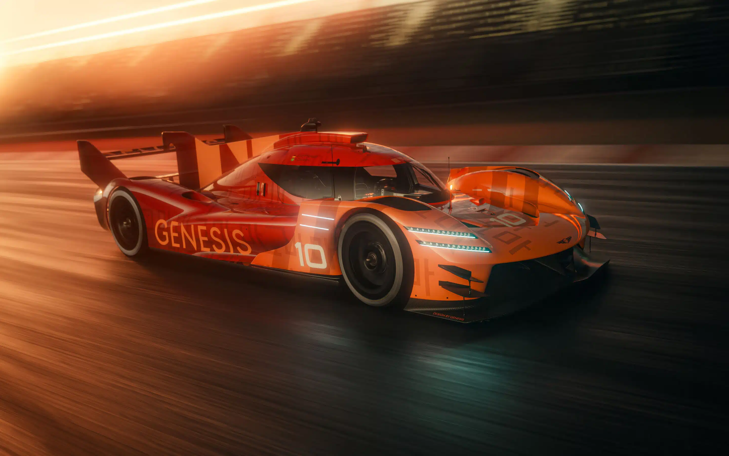 Genesis just unveiled a wild hybrid race car to take on Le Mans