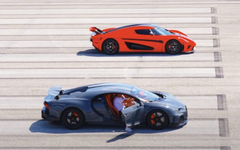 Koenigsegg Regera destroys Bugatti Chiron in a brutal hypercar race showdown with interesting quarter-mile times