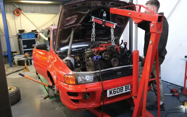 Man aims to multiply his money tenfold by flipping two Subarus
