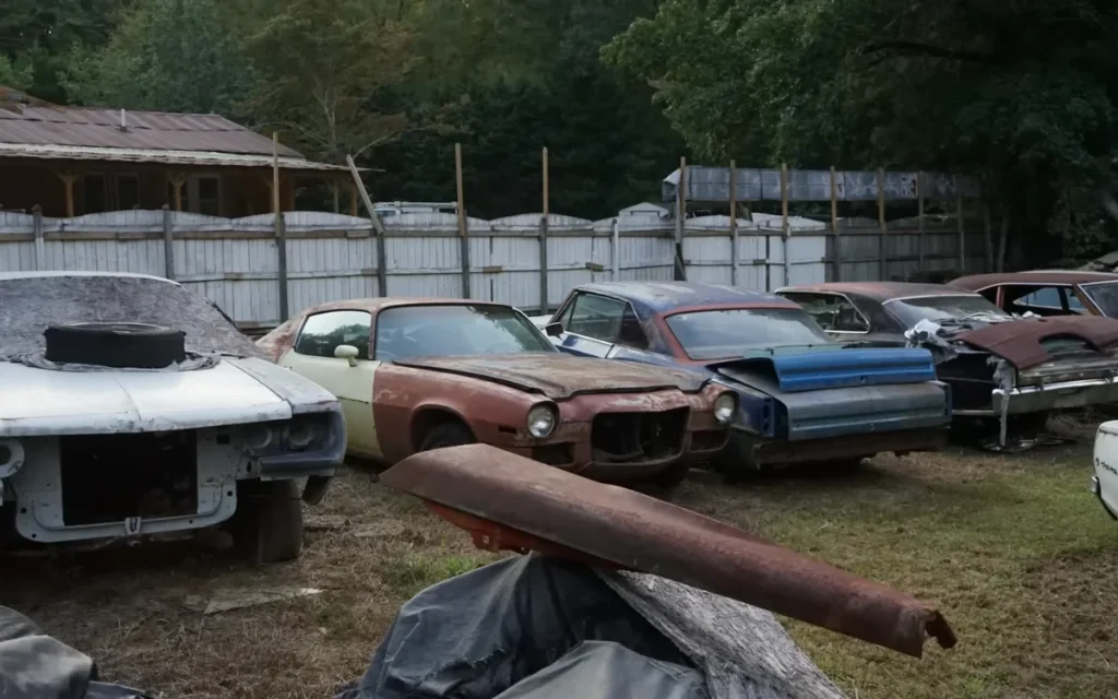 Inside a secret Michigan Mopar yard filled with Super Bees Road Runners and GTXs