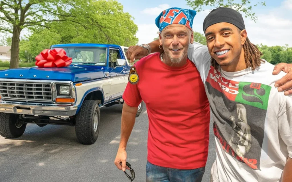 US man on a mission to do good surprises his dad with his dream car then does the same for his high school teacher