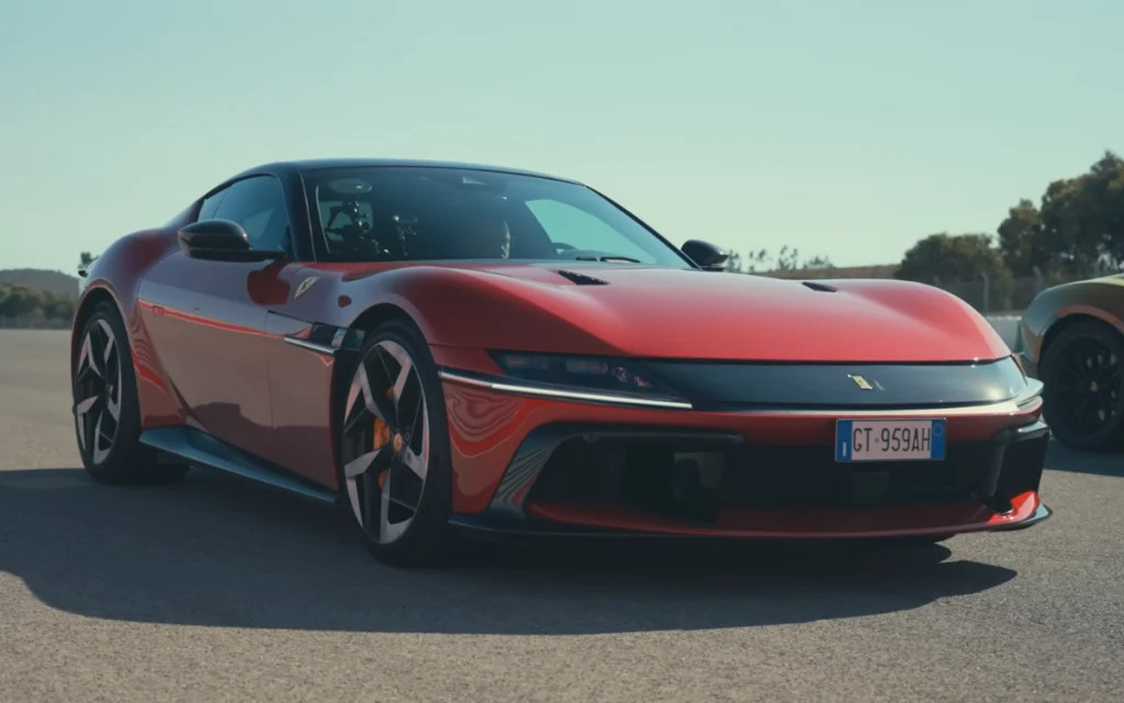 Top Gear brought together three modern titans in an epic V12 drag race: the Ferrari 12Cilindri, Lamborghini Revuelto, and the Aston Martin Vanquish. 