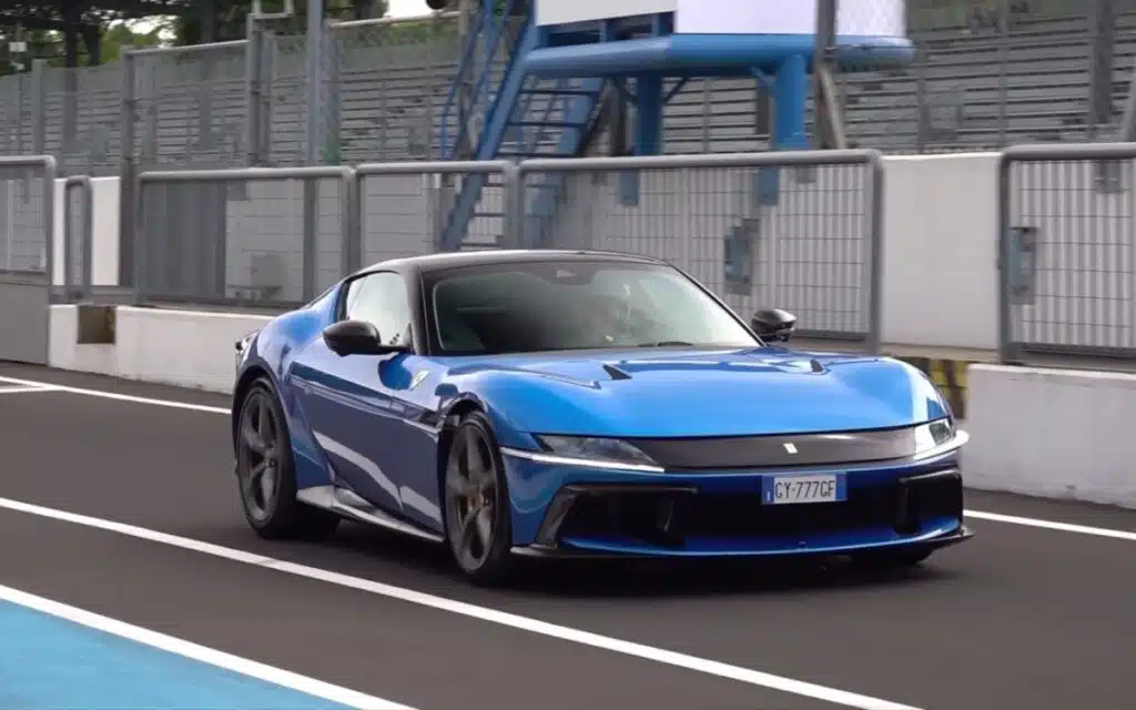 This 12Cilindri Ferrari owner turned Monza into his own personal playground
