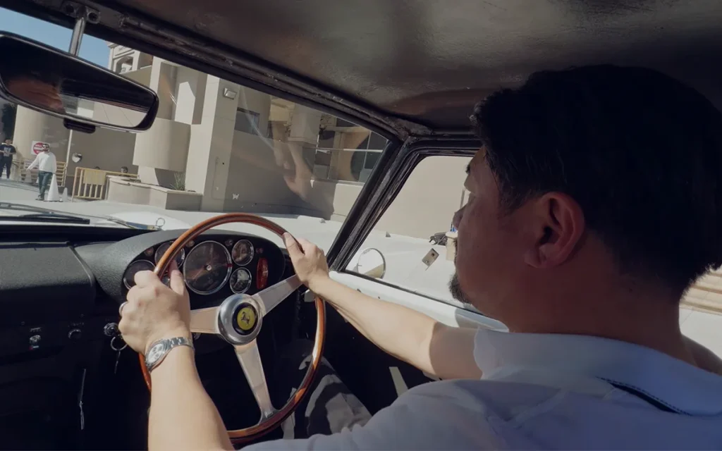 David Lee, the businessman who just took delivery of the $38,000,000 1962 Ferrari 250 GTO Bianco Speciale, has been praised for the first thing he does with it