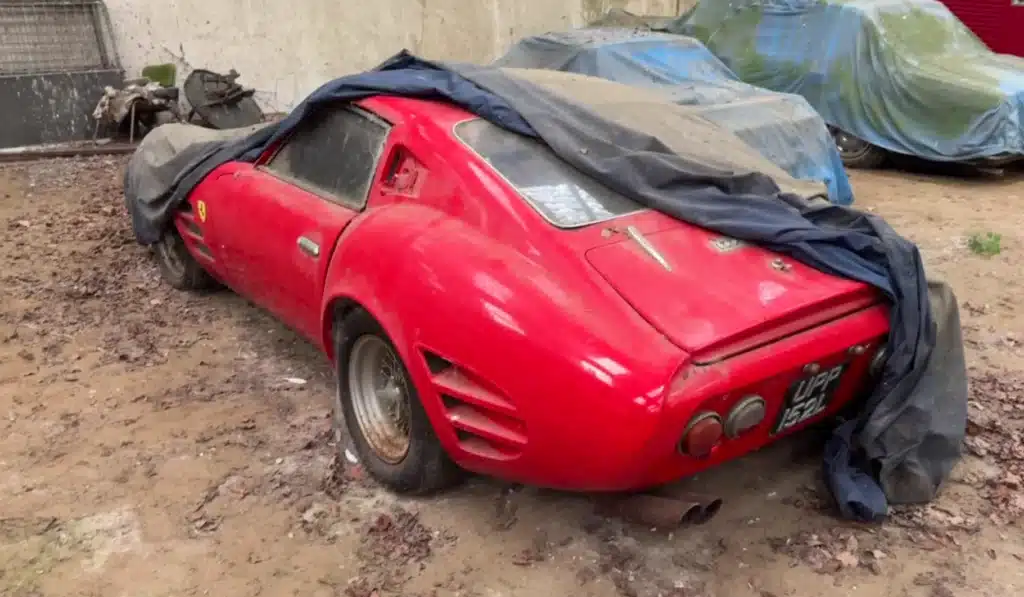 Ferrari in barn find