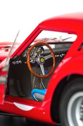 Steering wheel of Ferrari model