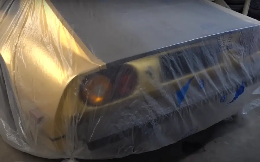 Golden Ferrari 308