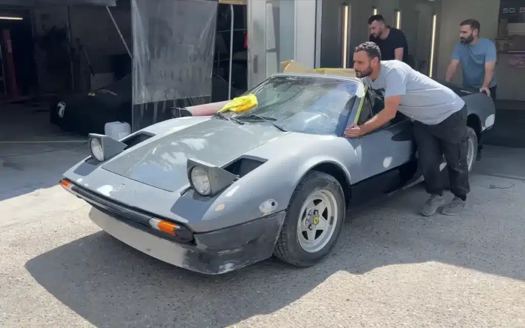 This YouTuber was weeks into a Ferrari 308 rebuild when he hit a smokey issue so wrong that he needed to call up the experts for assistance