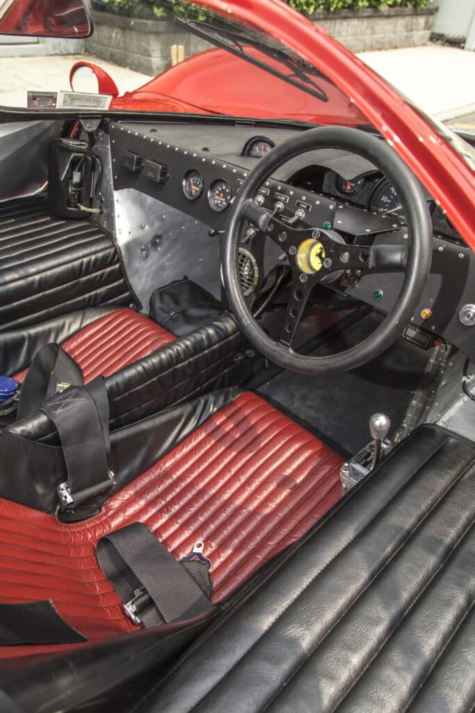 Ferrari 412P Berlinetta interior