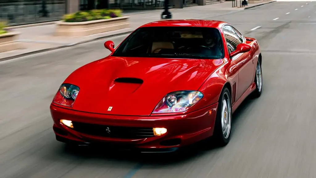 Michael Jordan’s custom Ferrari 550 Maranello sells for jaw-dropping amount at auction after being lost for 24 years