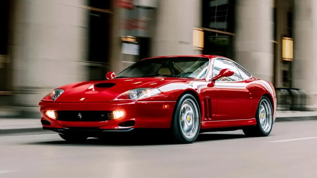 Michael Jordan’s custom Ferrari 550 Maranello sells for jaw-dropping amount at auction after being lost for 24 years