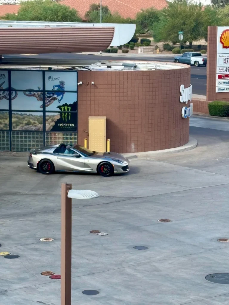 Arizona man has spotted an absurd number of amazing cars from his balcony in just a 10-week period