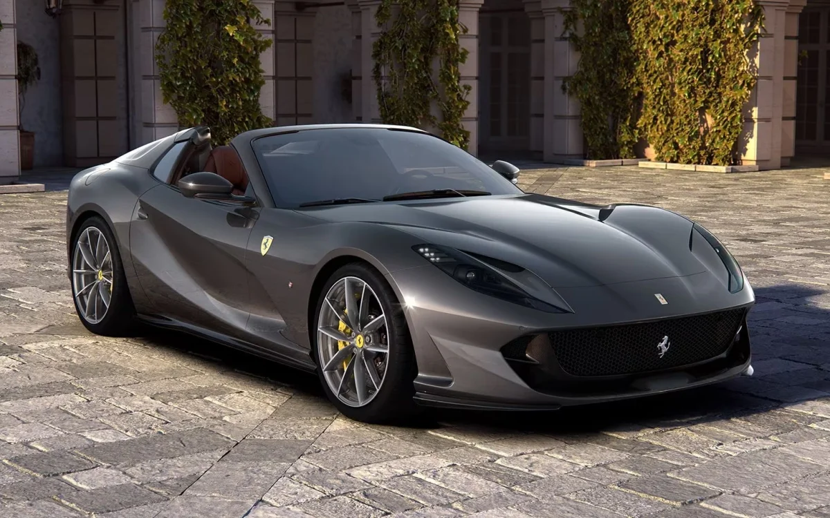 Ferrari installed a rear window in the 812 GTS to only open when the roof is closed and it's for the most extra reason of all time
