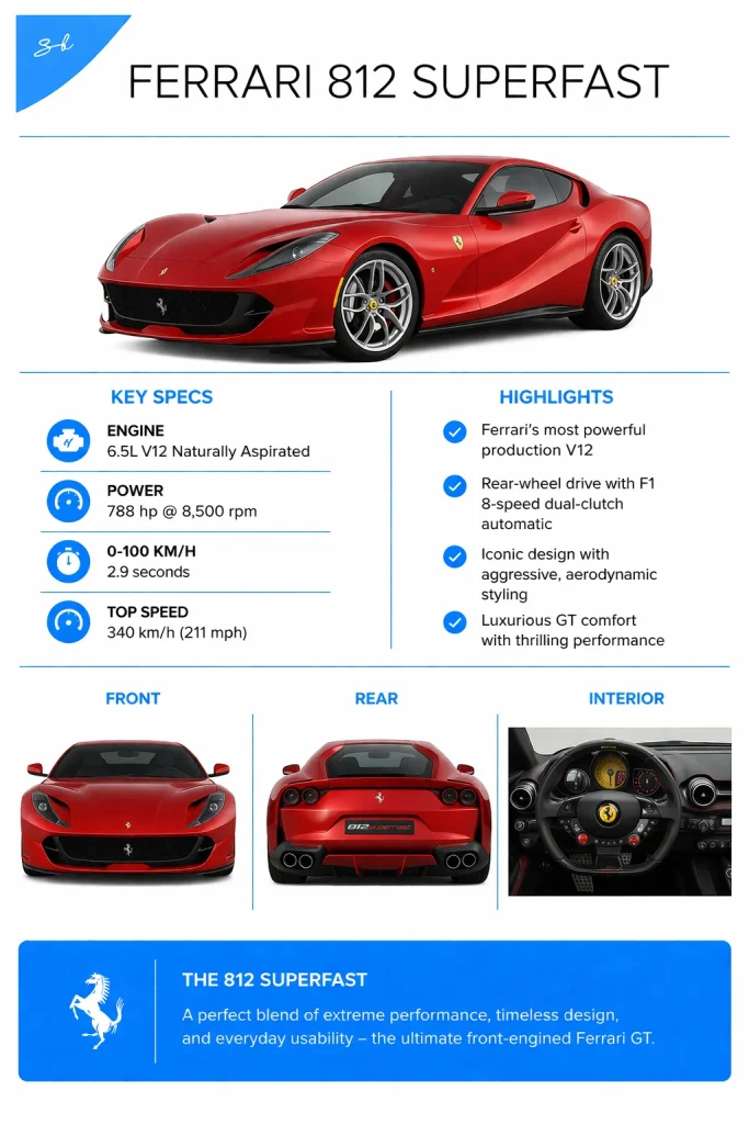 A Dubai workshop just fitted a full Novitec straight pipe exhaust to a Ferrari 812 Superfast supercar and it is loud enough to wake up an entire city