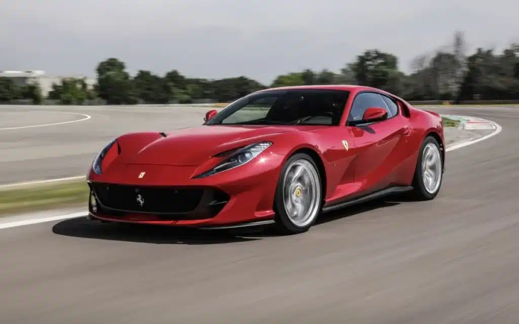 Ferrari-812-Superfast-with-100000-miles-hits-blazing-speeds-on-German-autobahn