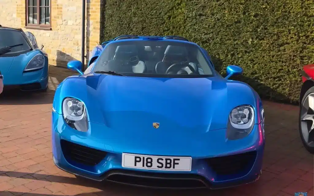 Secret Hypercar club UK Ferrari 918 Spyder