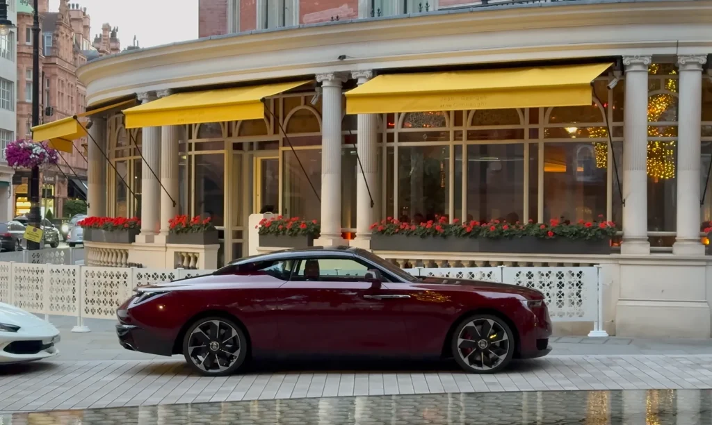 World's most expensive Rolls-Royce, the Droptail “La Rose Noire”, casually spotted in London and it's worth over 30 brand new Ferraris