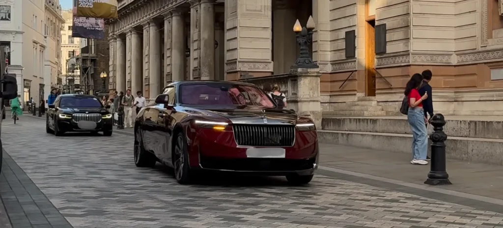 World's most expensive Rolls-Royce, the Droptail “La Rose Noire”, casually spotted in London and it's worth over 30 brand new Ferraris