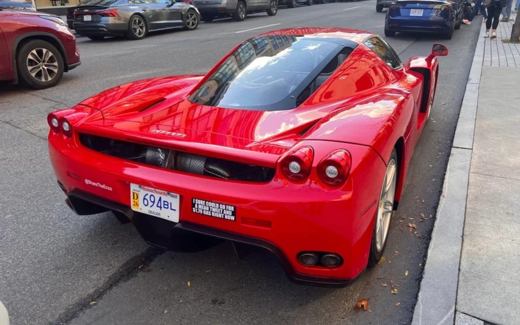 Ferrari Enzo spotted in the wild in Boston of all places