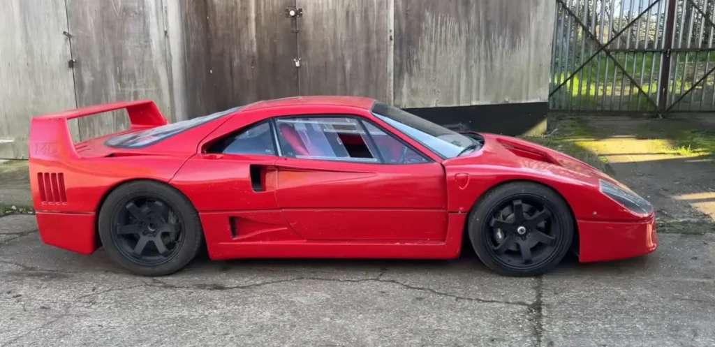 Man takes $107K garage-built Ferrari F40 out for its first drive to see if it's better than the $4M real car and is left surprised