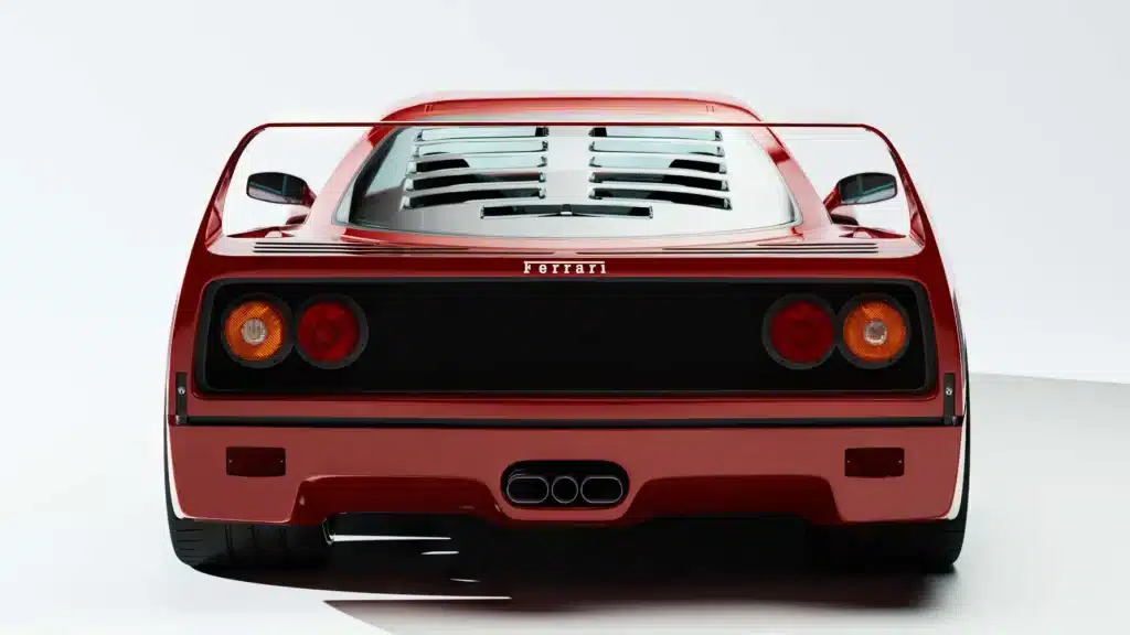 Ferrari F40 restomod alte prestazioni