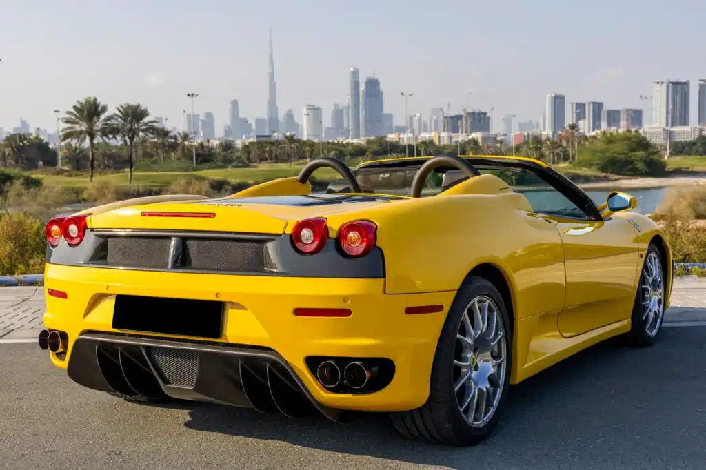 Ferrari F430 Spider Giallo Modena