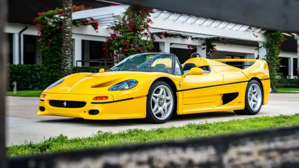 Ralph Lauren's Ferrari F50 made history for the model at Monterey Car Week