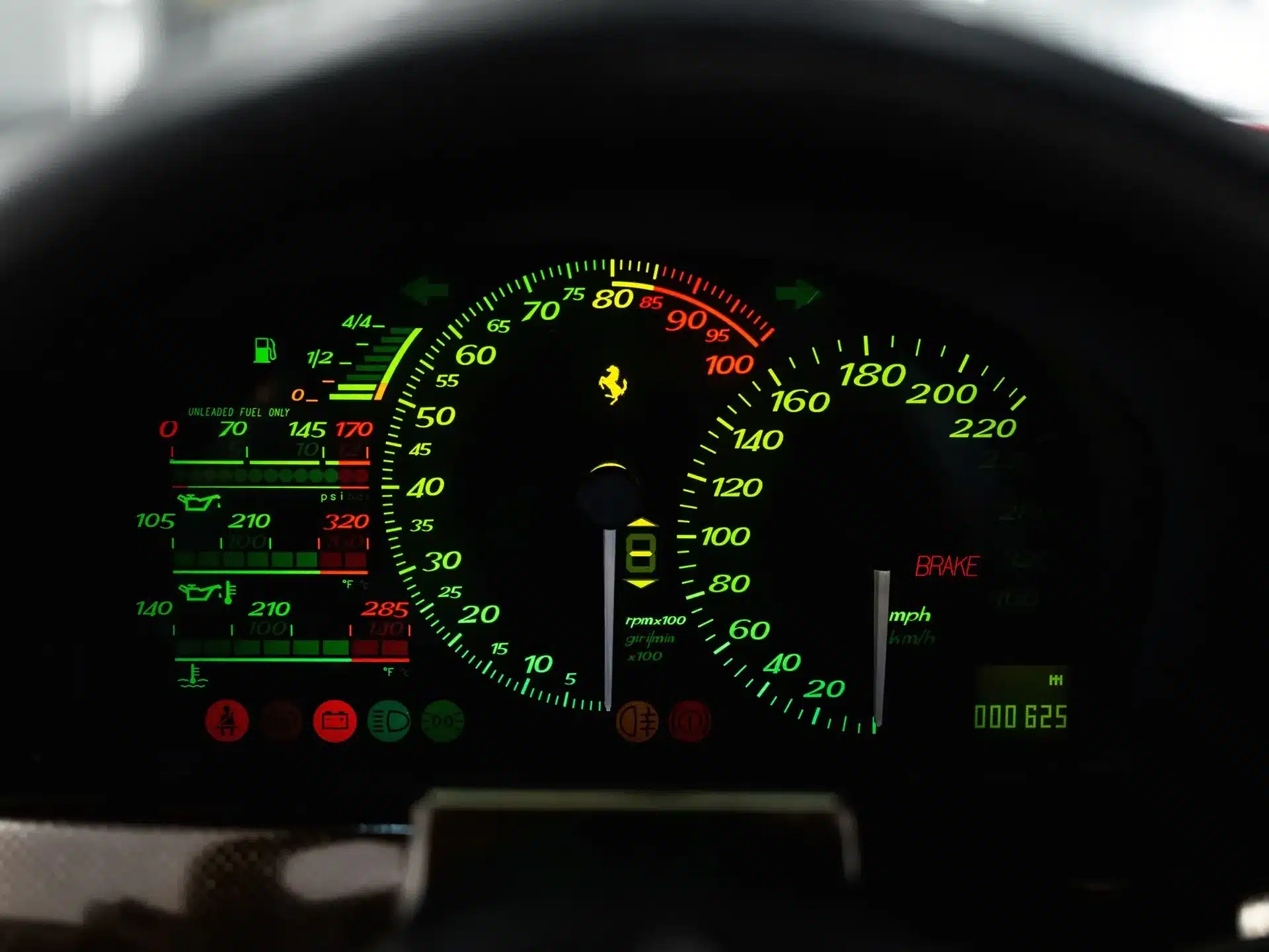 Ferrari odometer