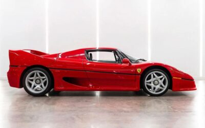 Incredibly rare Ferrari F50 expected to fetch $6.5m after 18 years in a garage