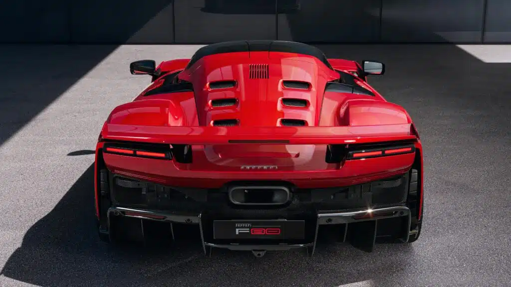 Ferrari F80 supercar brakes so quickly it feels like hitting pause on reality