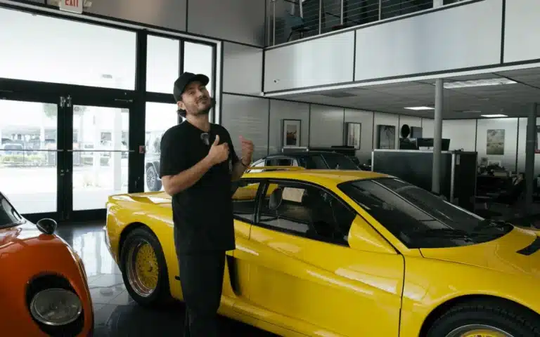Miami dealership shares moment one-off Ferrari Gemballa Testarossa gets delivered and it's a unicorn