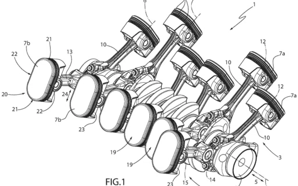 Ferrari has just filed a patent for an engine unlike anything we've seen before