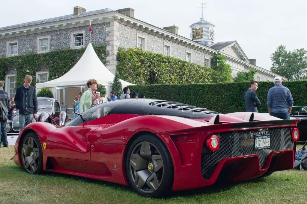 Ferrari P4/5 rear