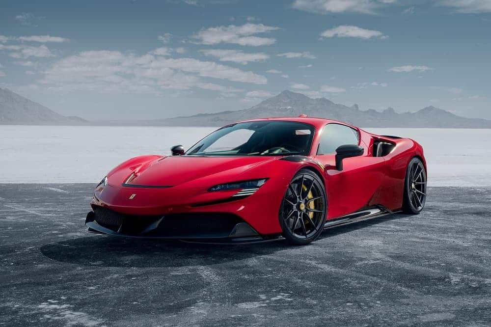 This Ferrari SF90 has a beautiful carbon facelift and delivers more than 1,100 hp